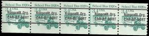 P.N.C. 2 # 2123a MINT NEVER HINGED PRE-CANS. SCHOOL BUS