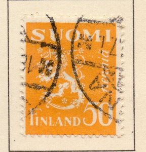 Finland 1930 Early Issue Fine Used 50p. NW-266082