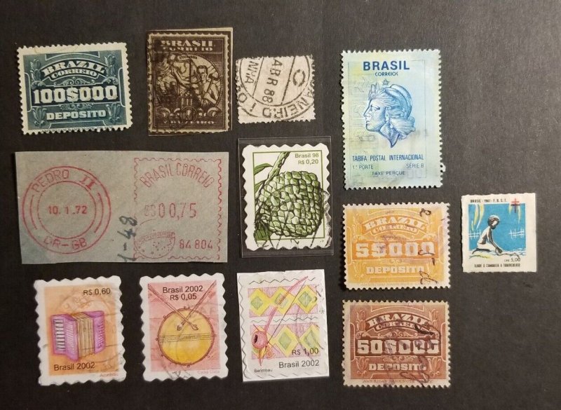 BRAZIL Used Back of Book BOB Stamp Lot z3083