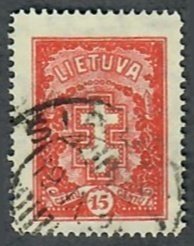 Lithuania #280 used single  (wmk 238 - perf 14)