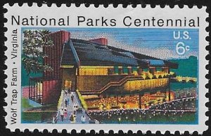 1452 6c National Parks Centennial, Wolf Trap Farm, VA Mint NH OG