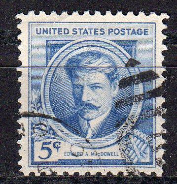 United States 882 - Used - Edward MacDowell (Composer) (1)