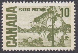 Canada - #462p - 10c Centennial Issue Jack Pine, W2B Tagged, DEX Gum - MNH