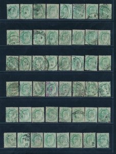 D389893 India Nice selection of VFU Used stamps