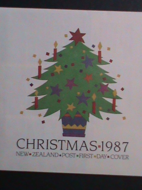 NEW ZEALAND -1987 SC# 880-2  CHRISTMAS CARLOS MINT FDC  WE SHIP TO WORLD WIDE