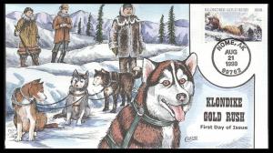 #3235 Klondike Gold Rush Collins FDC