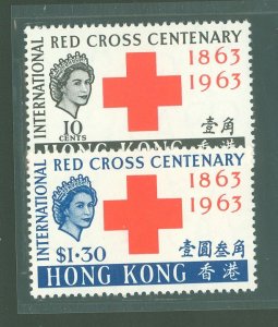 Hong Kong #219-220  Single (Complete Set)