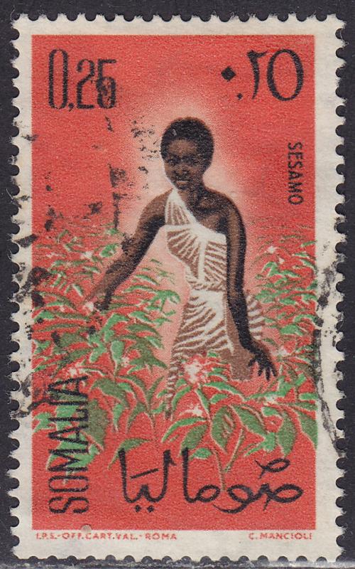 Somalia 253 USED 1961 Sesame