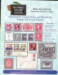 Nutmeg Stamp Sales - Outstanding United States and Worldw...