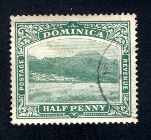 Dominica SC #50    VF, Used,     CV $6.25 ....... 1710162