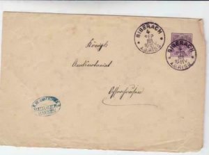 Germany Wurttemburg Biberach  Ochsenhausen 1888  stamps cover R20657