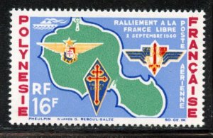 French Polynesia # C31, Mint Never Hinge. CV $ 15.00