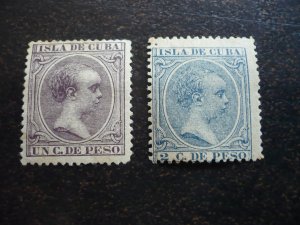 Stamps - Cuba - Scott# 133,136,140,145,147,153 - MH - Partial Set of 6 Stamps