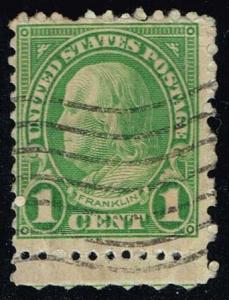 US #632 Benjamin Franklin; Used