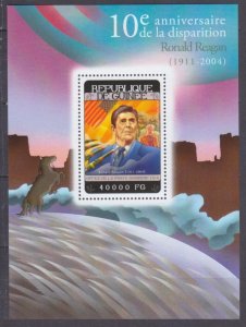 2014 Guinea 10511/B2397 10th Anniversary of Ronald Reagan's Death 16,00 €