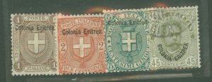 Eritrea #12-4/18 Unused