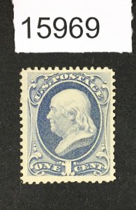 MOMEN: US STAMPS # 156 MINT OG H $200 LOT #15969