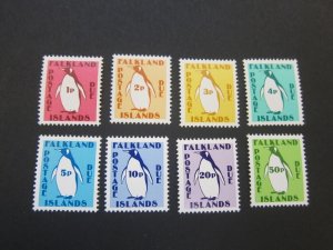 Falkland Islands 1991 Sc J1-8 set MNH