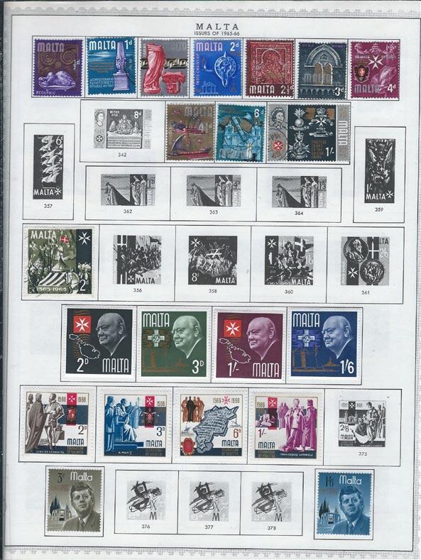 Malta 46//'66 issues [M/U]