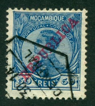 Mozambique 1912 # 119 U SCV(2014)=$0.25