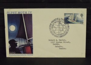 15374   GREAT BRITAIN   FDC # 517      Sir Francis Chichester    CV$ 9.10