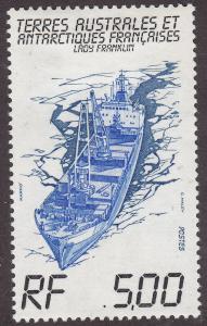French Southern and Antarctic Territories 104  Freighter Lady Franklin 1983