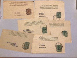 Bermuda 1948 part Postal Wrappers Ref 64628