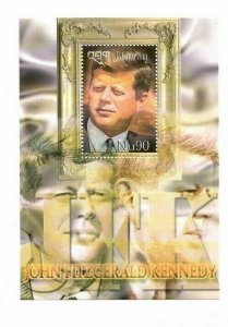 SPECIAL LOT Bhutan 2003 - John F. Kennedy - 20 Souvenir sheets - MNH