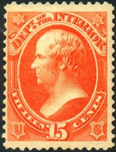 U.S. #O21 MINT OG NH