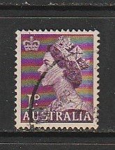 1953 Australia - Sc 256 - used VF - single - QE II