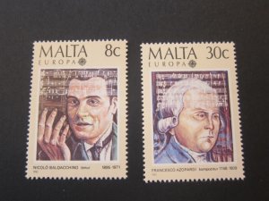 Malta 1985 Sc 660-61 set MNH