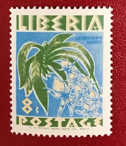 1955 Liberia Sc 352 unused Flower CV$.30 Lot 2037