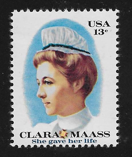 SC# 1699 - (13c) - Clara Maass - MNH single
