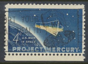 USA  SC#  1193   Used 1962 Mercury Space Project    see scan