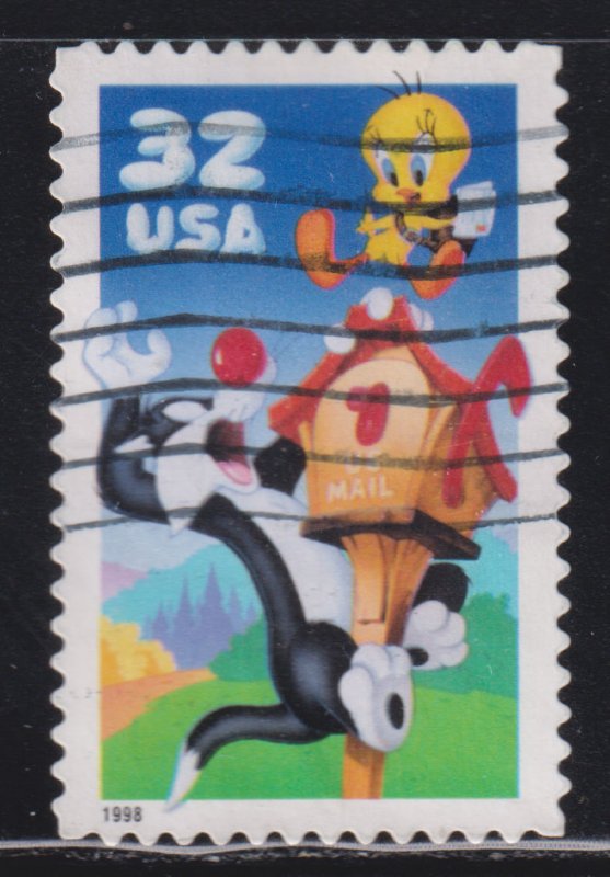 United States 3204a Sylvester & Tweety Bird 1998