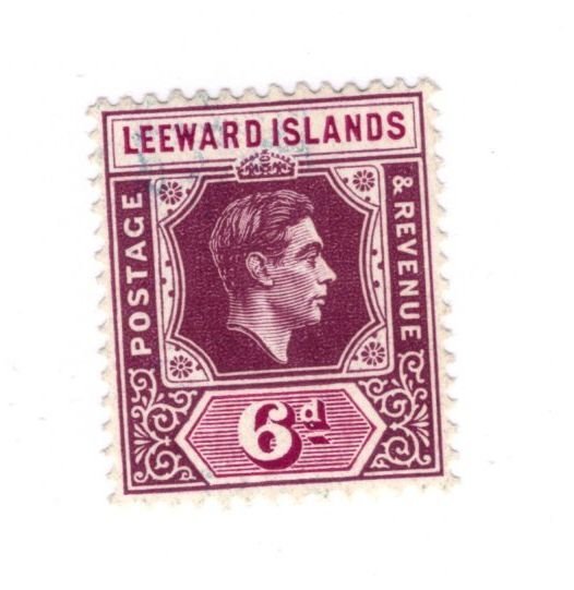 Leeward Islands #110 MH Stamp - CAT VALUE $6.00