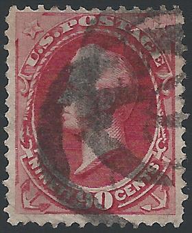 Scott 166, Used, 1873-75 Continental Banknote Issue