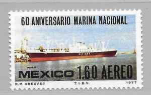 Mexico C547 60th NationMerchant Marine single MNH