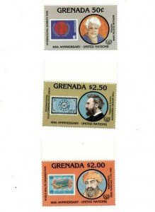 Grenada - 1985 - United Nations - Set Of 3 Stamps - MNH