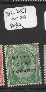 MALAYA STRAITS SETTLEMENTS (PP2704B) KGV MBE 1922 2C  SG 251  MNH