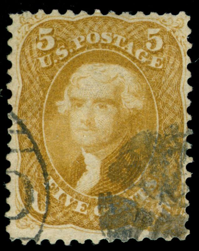 MOMEN: US STAMPS #67 USED