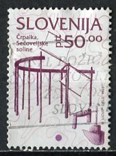 Slovenia 1993: Sc. # 163; Used Single Stamp