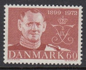 Denmark 488 Frederik IX mnh