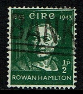 Ireland Scott 126 (SW 100) Used (1943) Mathematics - William Rowan Hamilton