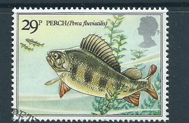 GB  QEII  SG 1210 Fish Rivers  VFU Bureau Cancel