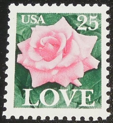 1988 25c Love Roses Scott 2378 Mint NH