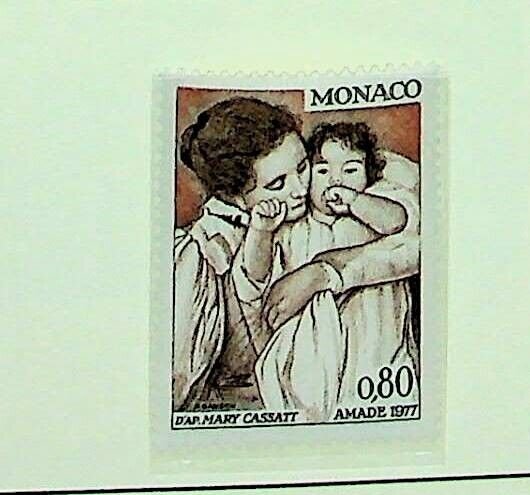MONACO Sc 1060 NH ISSUE OF 1977 - MOTHERHOOD