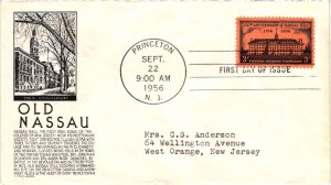 #1083 Nassau Hall Princeton University – Anderson Cachet Addressed to Ander...