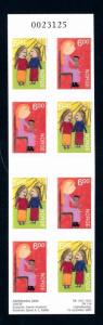 [59898] Norway 2007 Christmas Children paintings Self Adhesive booklet MNH