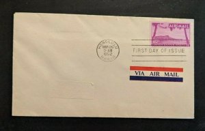 1952 Honolulu Hawaii First Day Cover Airmail Cover